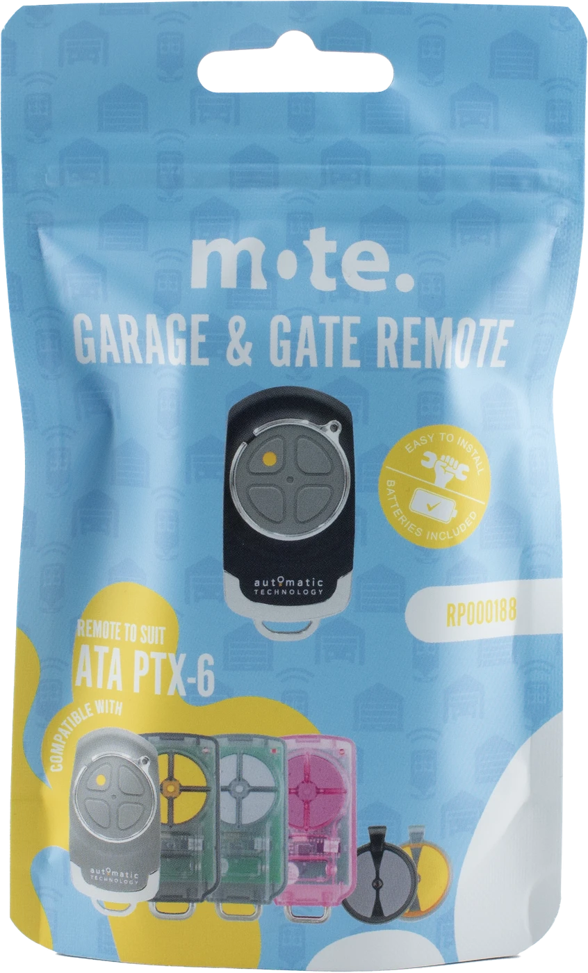 Mote packaged remote to suit ATA PTX-6