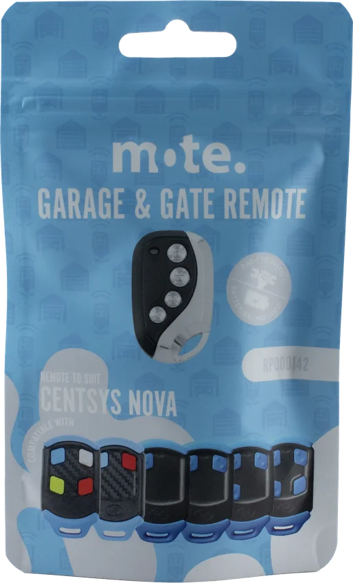 Mote packaged remote to suit Centsys Nova