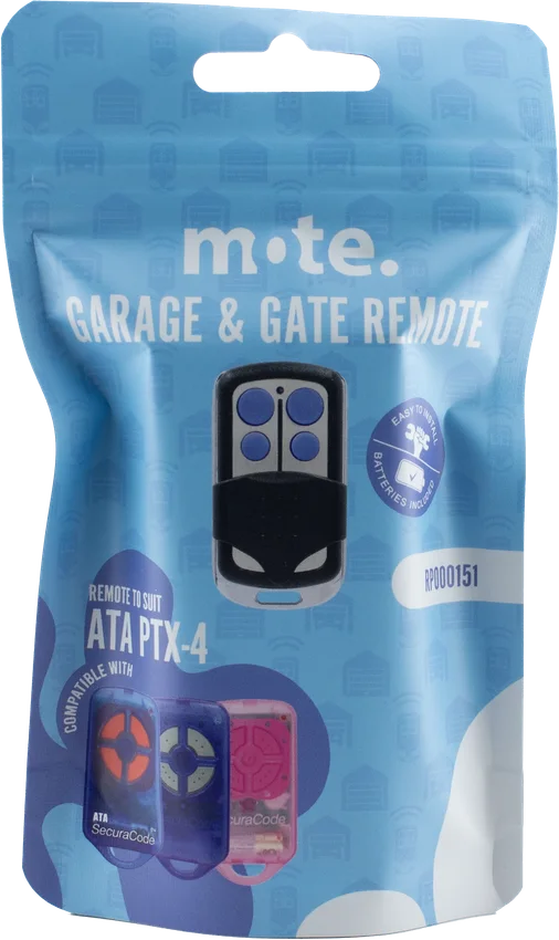 Mote packaged remote to suit ATA PTX-4