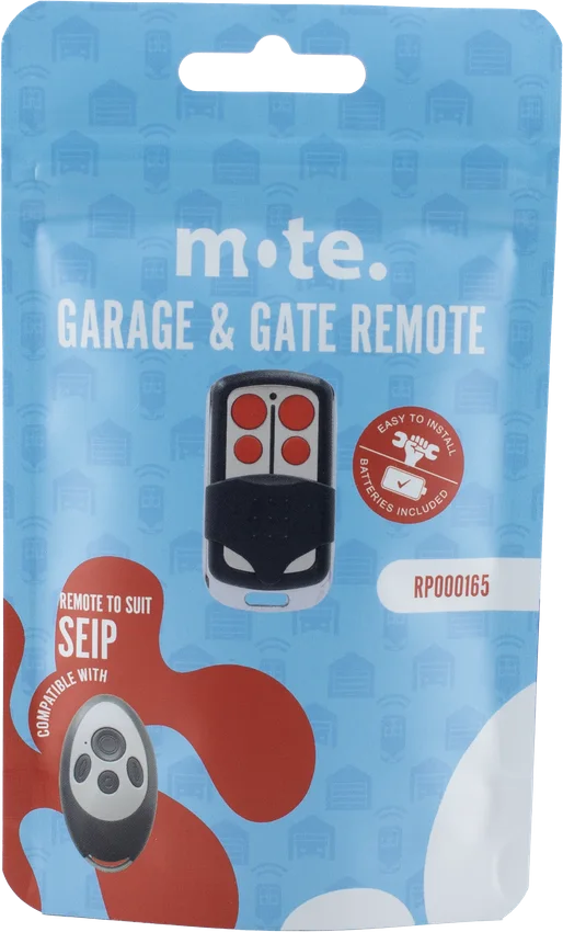 Mote packaged remote to suit SEIP