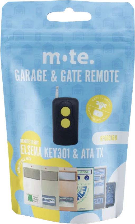 Mote packaged remote to suit Elsema KEY301 & ATA TX