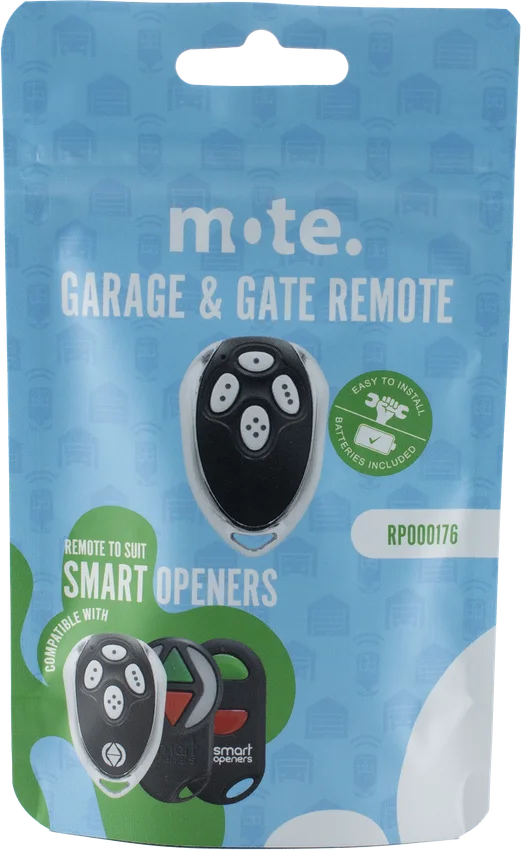 Mote packaged remote to suit Smart Openers