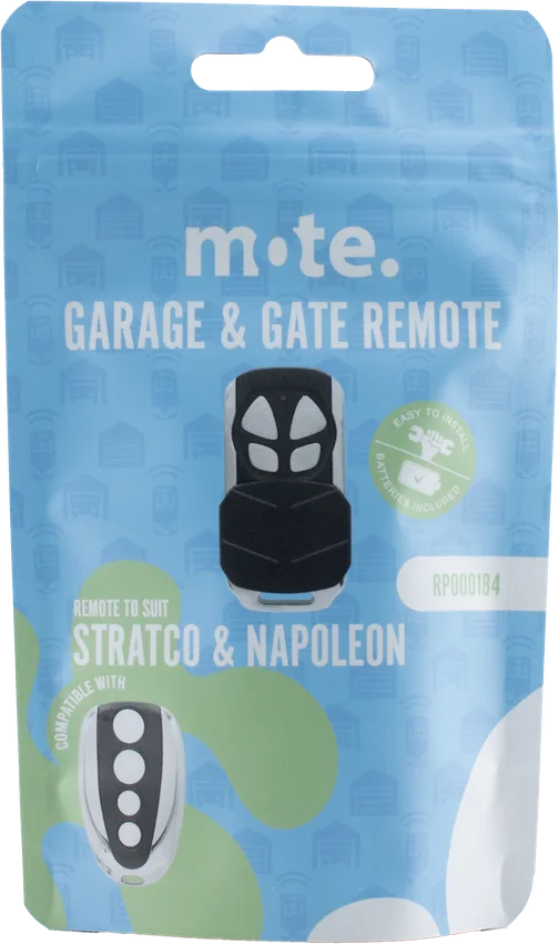 Mote packaged remote to suit Stratco & Napoleon