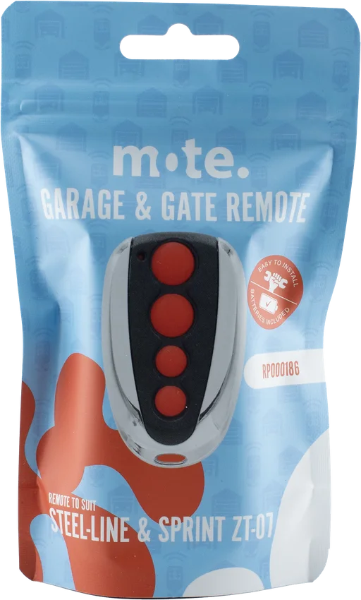 Mote packaged remote to suit Steel-Line & Sprint ZT-07